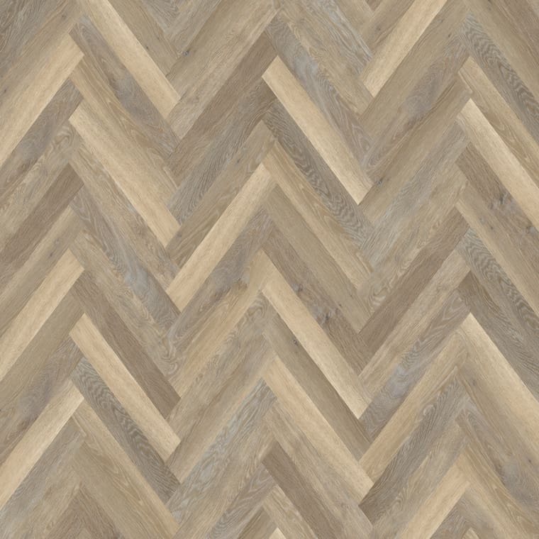 Karndean Knight Tile Lime Washed Oak Parquet