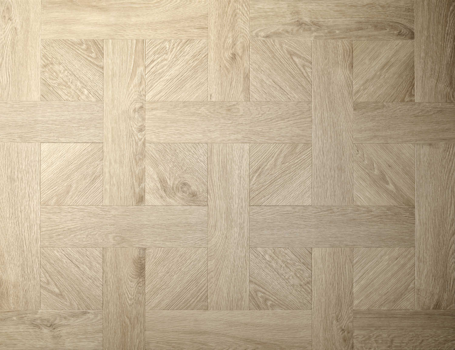 TH09 Blonde Oak Basketweave Frame