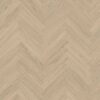 Dolce prime herringbone pattern oak flooring in light beige