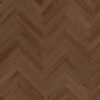 Roma oak herringbone pattern luxury vinyl flooring close up view