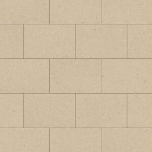 Ischia limestone pvt703 luxury vinyl tile in rectangular layout showing soft beige color with subtle speckles